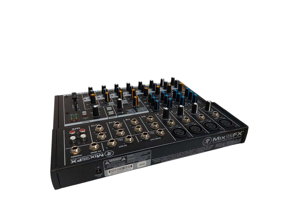 Mix12 12-Channel Compact Live Studio Mixer with Effects FX =