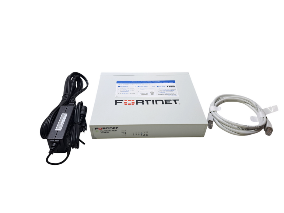 (Open Box) Fortinet FG-80F-BYPASS-BDL-950-36 | Network Security Appliance