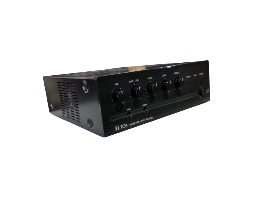 TOA BG-2060 CU Mixer Amplifier 60 Watt / 70V Commercial Audio System