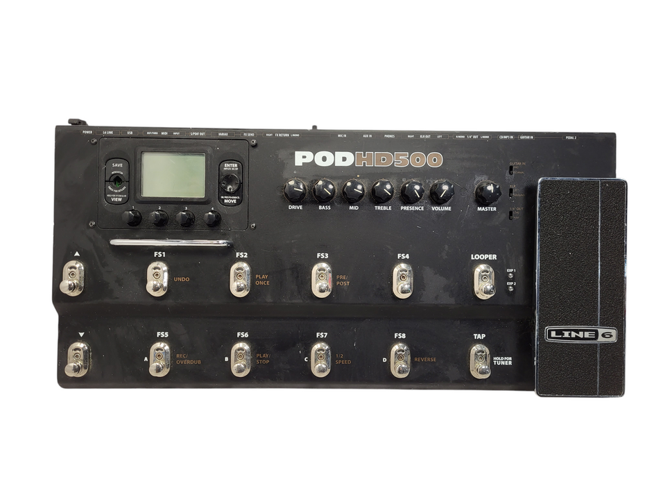 Line 6 POD HD500 Guitar Multi-Effects Processor READ $