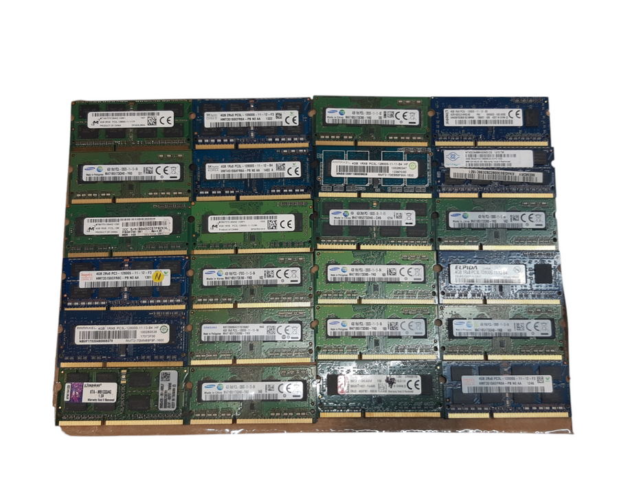 Lot of 72x - 4GB DDR3 SODIMM RAM