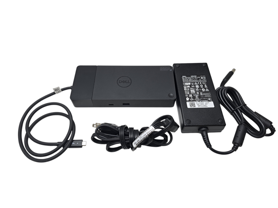Dell WD22TB4 Thunderbolt 4 Docking Station w/ 180W Power Adapter )