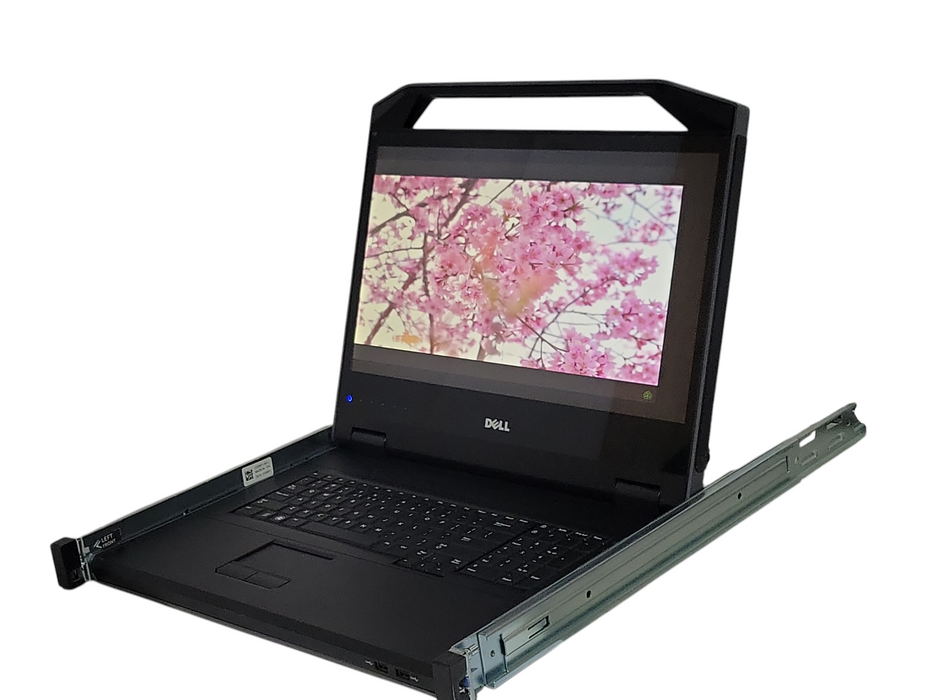 Dell KMM FPM185 1U Rack Mount 18.5in LED KVM Console _