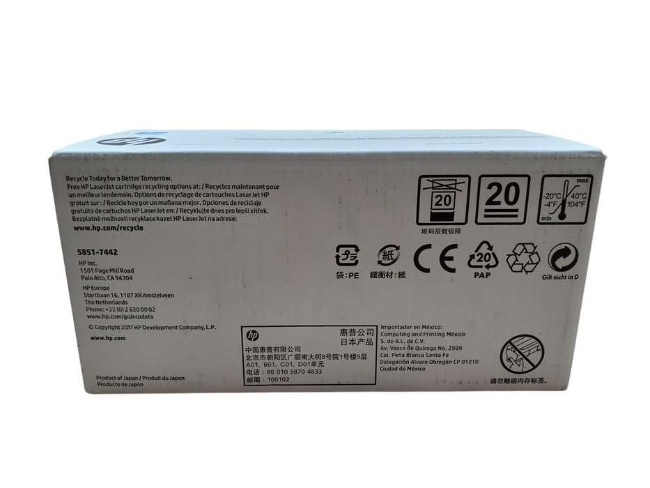 HP LaserJet CF461XC Cyan Print Cartridge - New