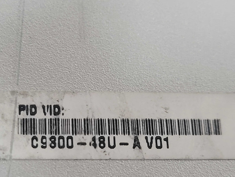 Cisco C9300-48U-A Catalyst 9300 48-port Switch w/ C3850-NM-4-10G 2x PSU _
