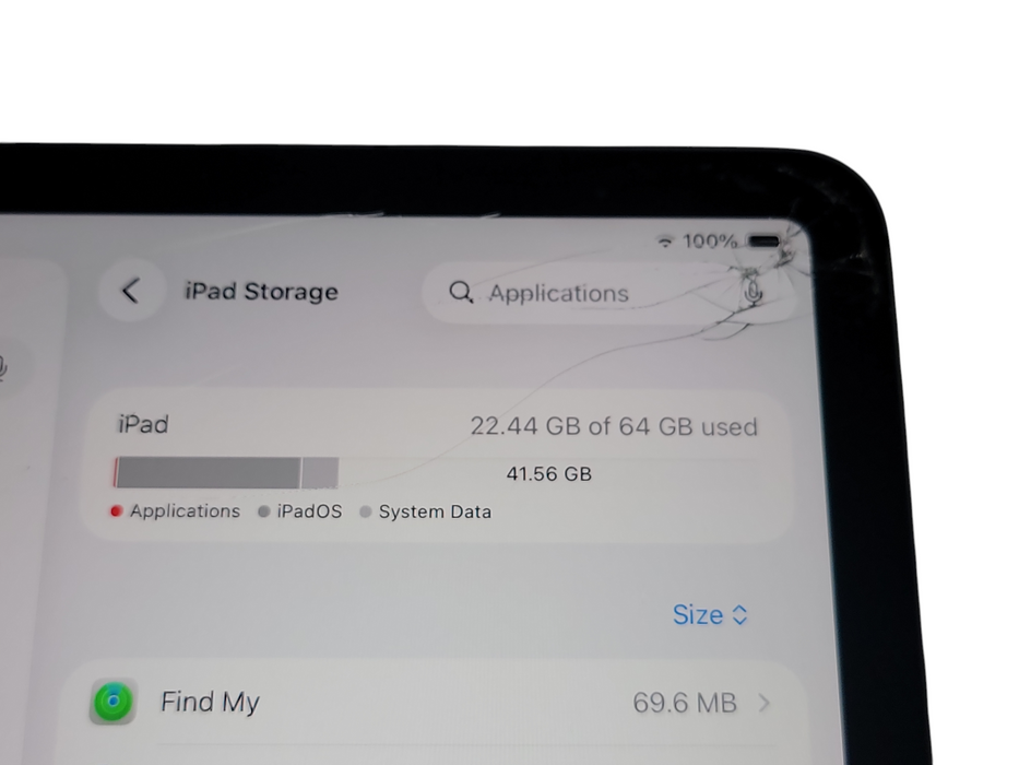 Apple iPad Air 5th Gen - 64GB - Slate [A2589 | Read] (