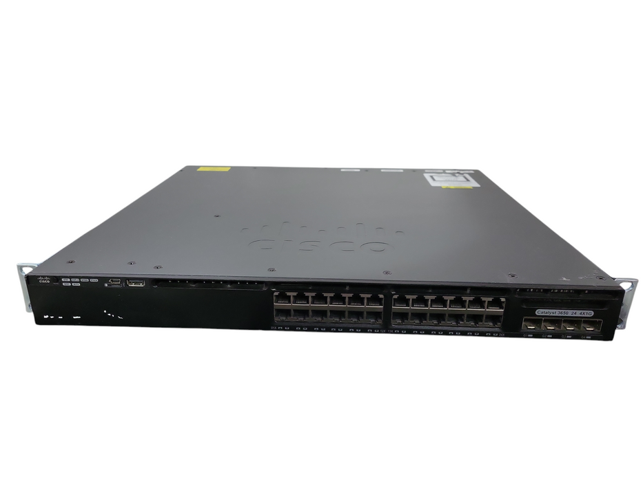 Cisco WS-C3650-24TS-S V03 | 24-Port Gigabit, 4x 1G SFP Switch !