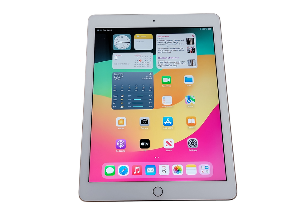 Apple iPad 6th Gen - 128GB - Gold [A1893] (