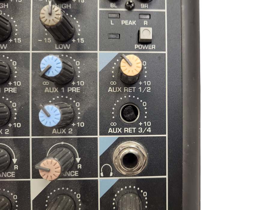 Samson MixPad9 Professional DJ Compact Music 9-Channel Mixer No AC $