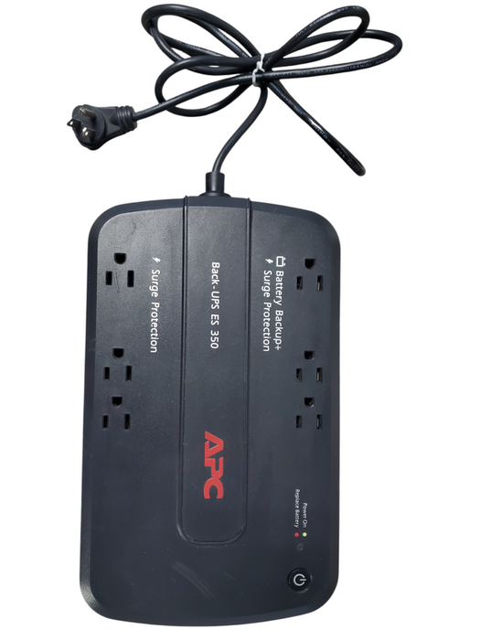 APC Back-UPS Battery ES 350 - 6 Outlets UPS 120V 200W BE350G -NO BATTERY