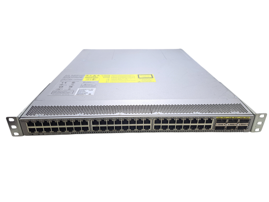 Cisco Nexus N9K-C9372TX | 48-Port 1/10GBase-T, 6x 40G QSFP+ Switch |*READ*