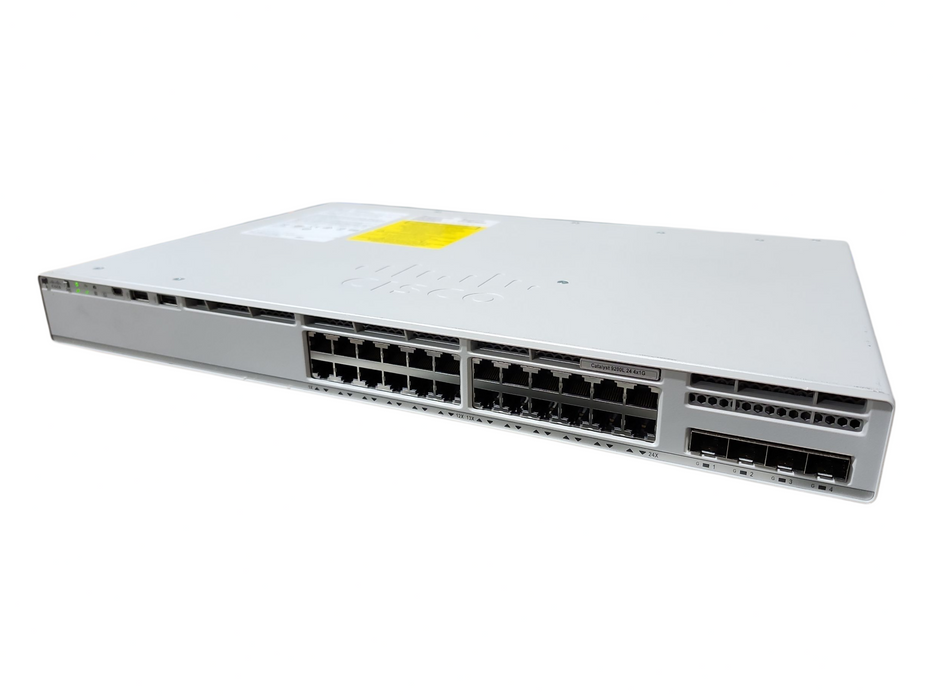 Cisco C9200L-24T-4G-A 24-Port Gigabit 4x1G Managed Network Switch, 1x PSU