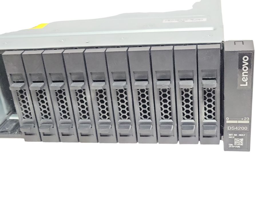 Lenovo DS4200 24-Bay SAN Storage Array with 2x 01DC509 controllers, 2x PSU _