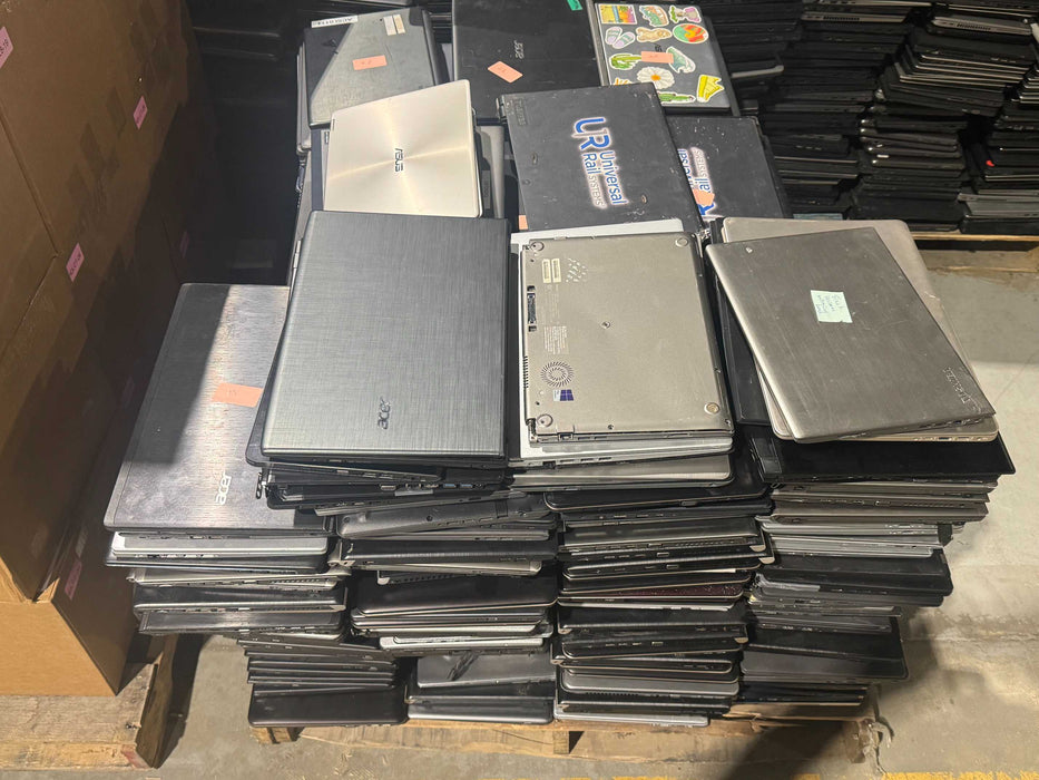 Lot 280x Mixed brand 6-8gen Laptops AS-IS