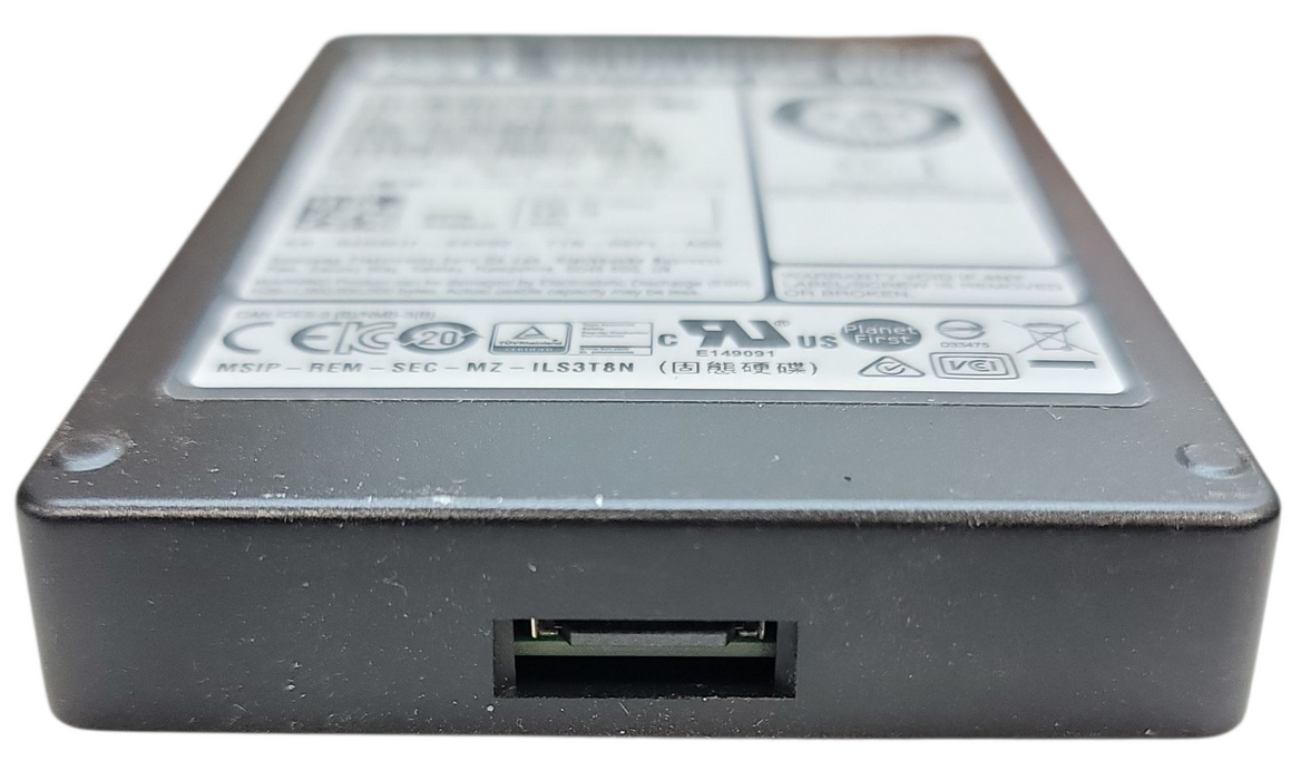 3.84TB SAS 2.5" 15mm 12Gb/s Dell Enterprise Plus SSD - MZILS3T8HMLH-000D4 Q+