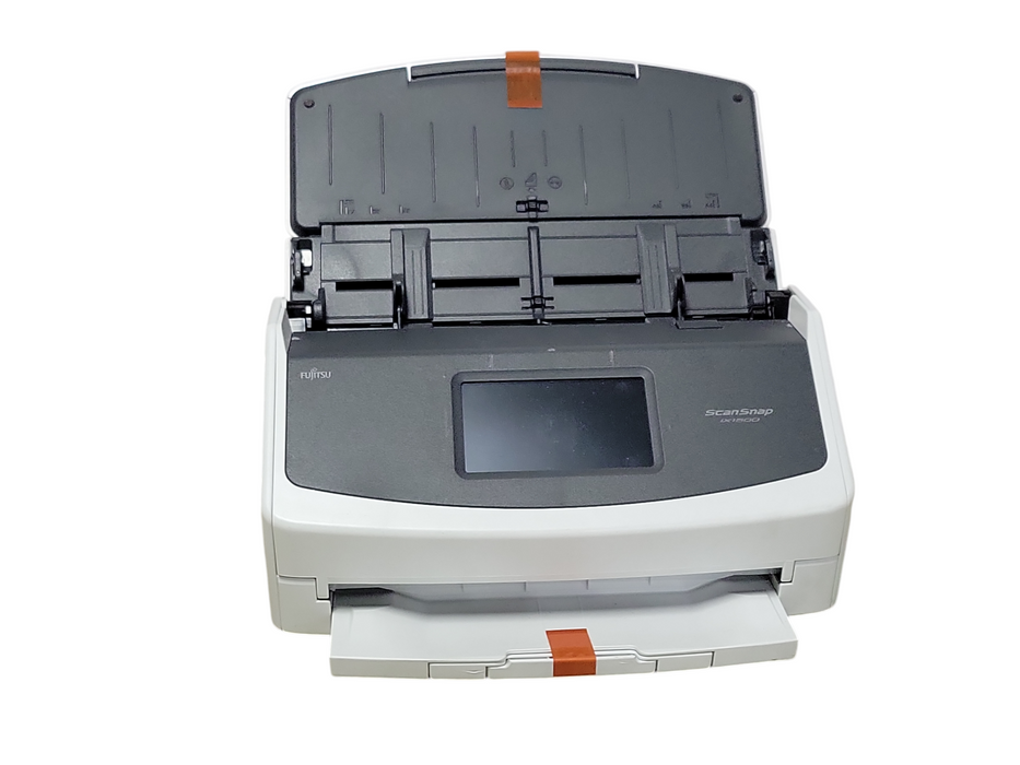 Fujitsu Scansnap Color Fujitsu ScanSnap iX1500 Color Duplex Document Scanner Touch Screen ...