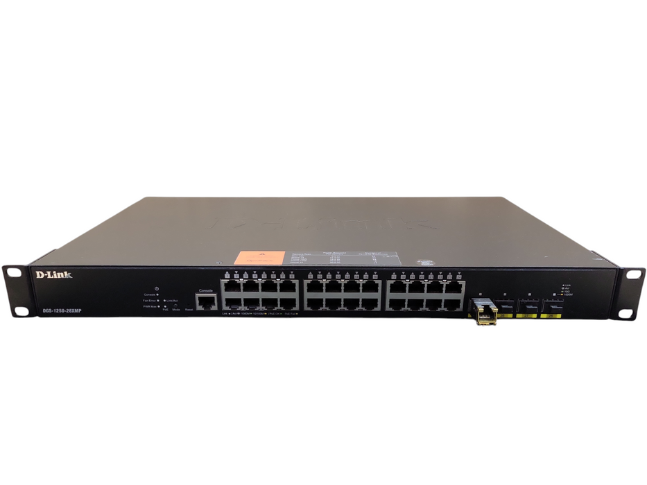 D-Link DGS-1250-28XMP 24x Gig and 4x 10Gig Ports switch !