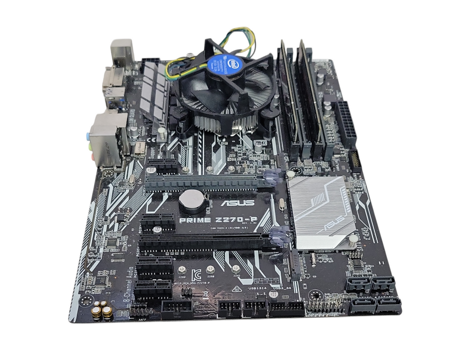 Asus Prime Z270-P with Core i7-7700 3.60GHz CPU, 32GB DDR4 RAM _