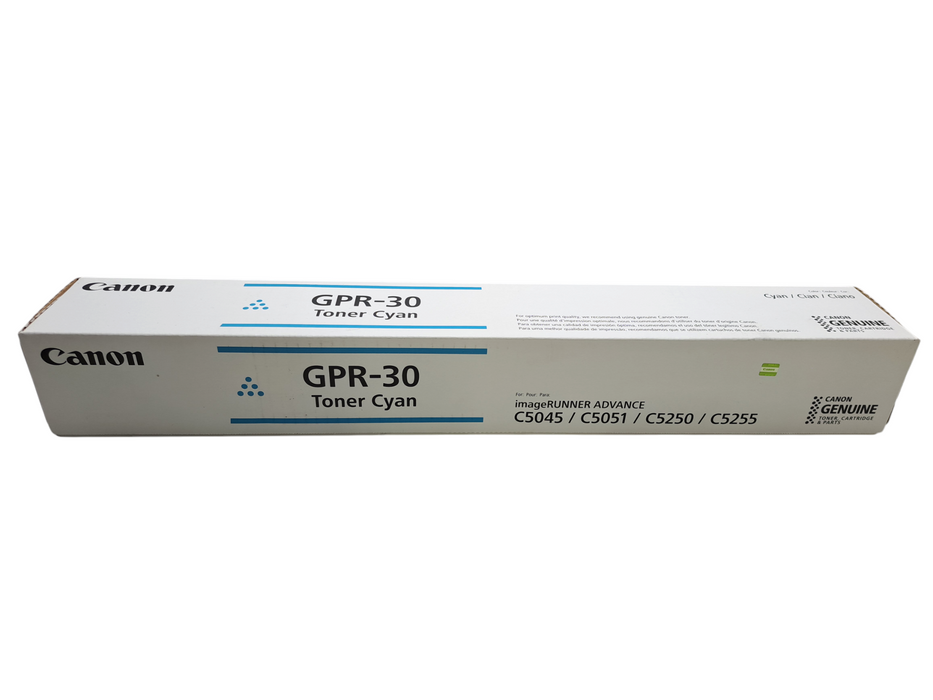 Canon GPR-30 Cyan Toner Cartridge 2793B003 | NEW SEALED Q)