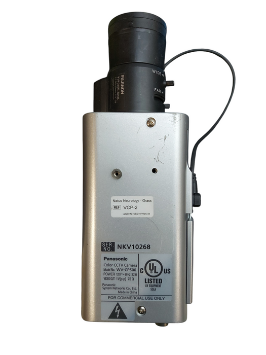 Lot 2x Panasonic WV-CP500 Color CCTV Camera 120V