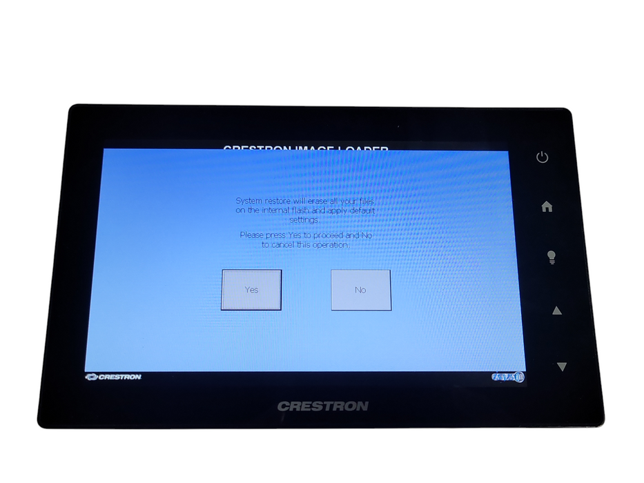 Crestron TSW-750-B-S 7" Touchscreen Monitor Display - Black _