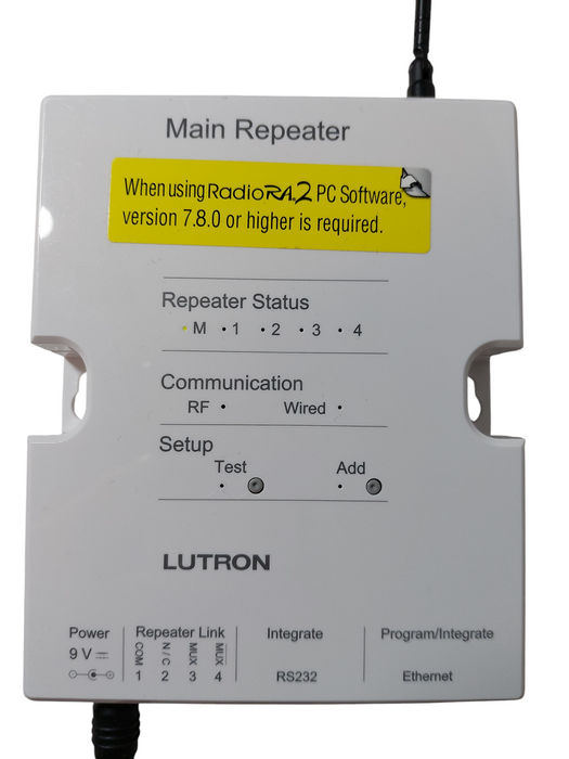 Lutron Main Repeater Sivoia QS Wireless Model: QSYC4-MAIN-REP  =