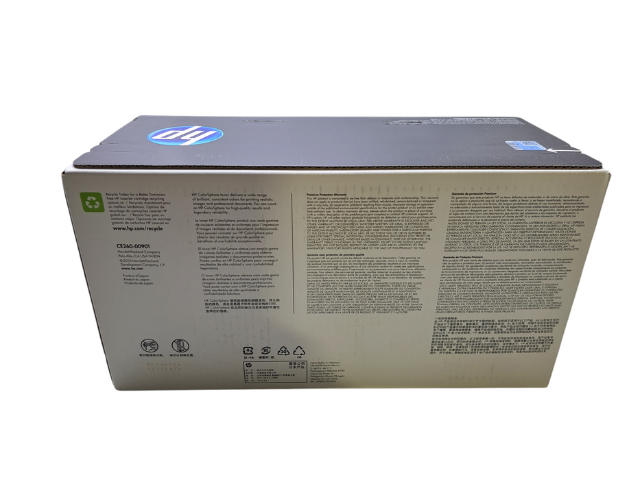 New | Genuine HP LaserJet 647A CE260A Black Toner Cartridge Q