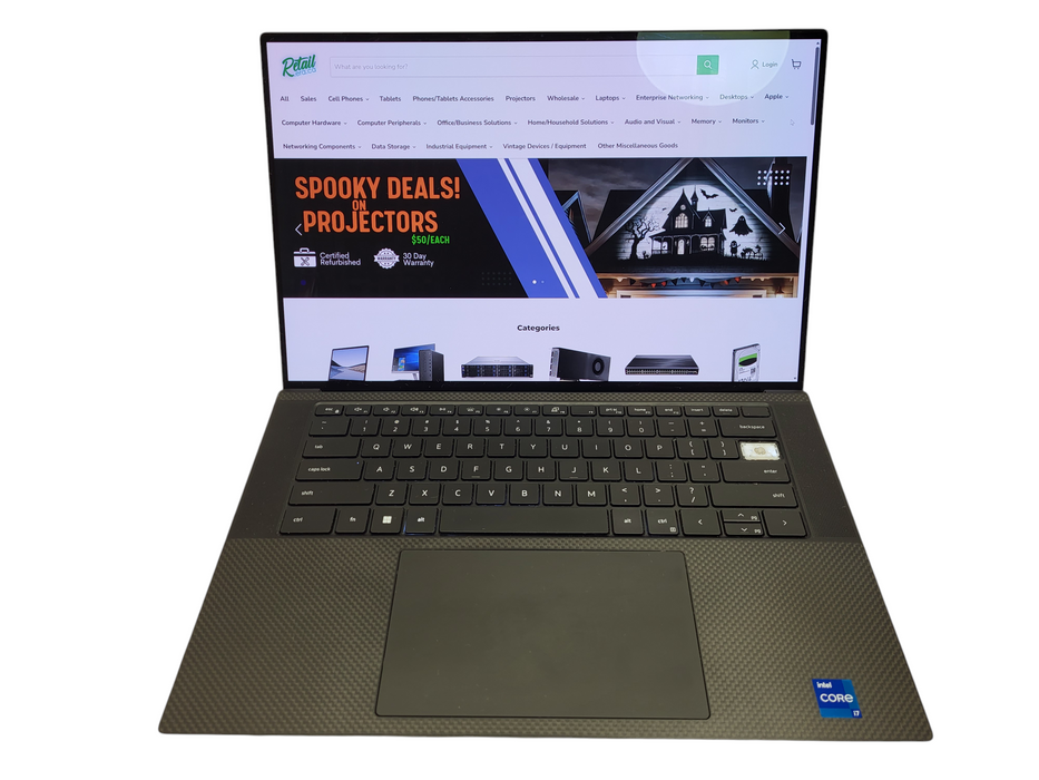 Dell XPS 15 9510 i7-11800H 32GB RAM RTX 3050 Ti  256GB NVMe 4K Touch READ $ Lap200