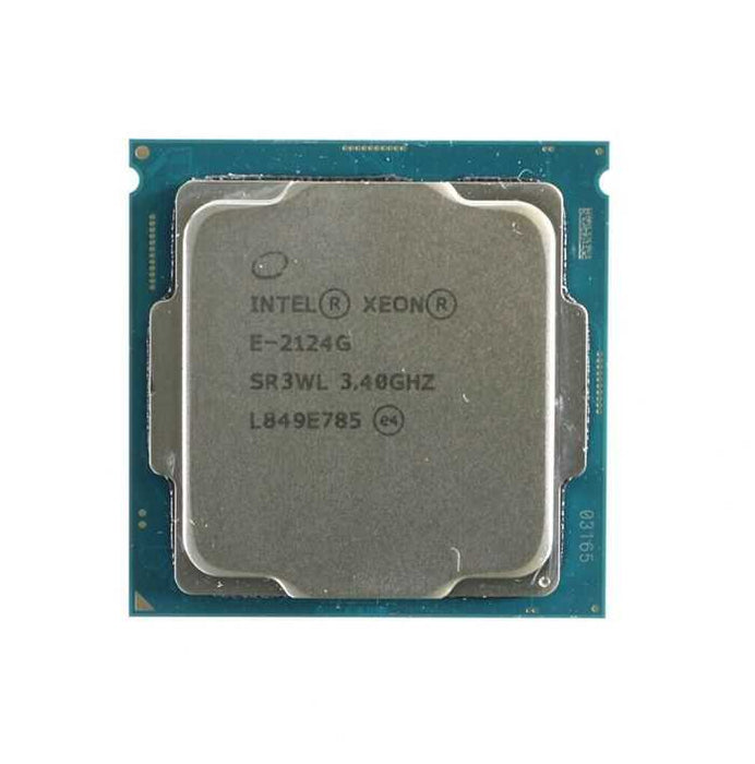 Intel Xeon E-2124G @ 3.40Ghz  FCLGA1151 Coffee Lake CPU SR3WL  Q-