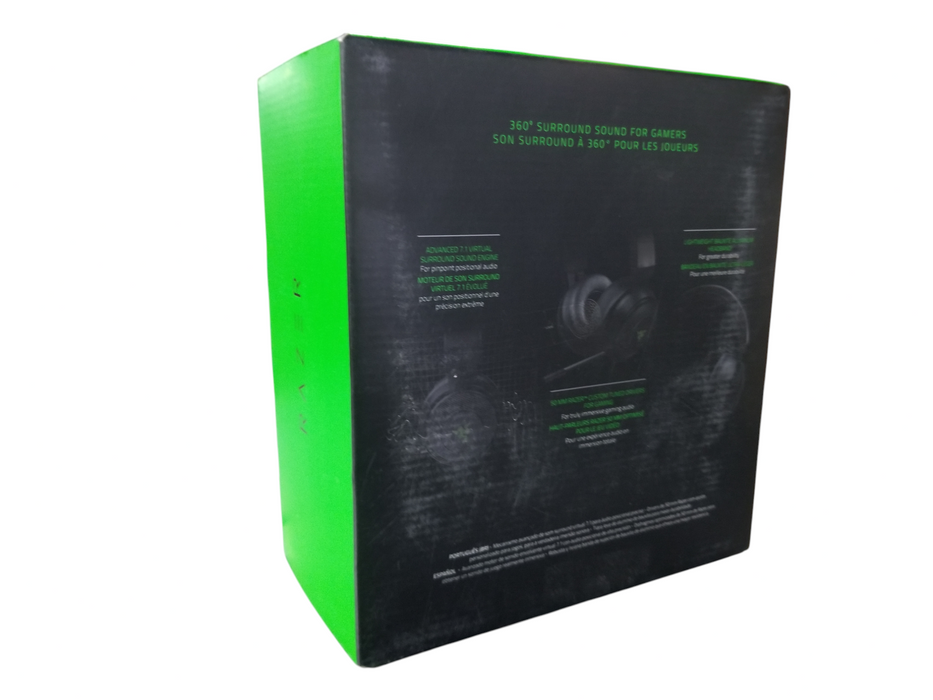 Razer Kraken Wired 7.1 Surround Sound Gaming Headset RGB w/Microphone