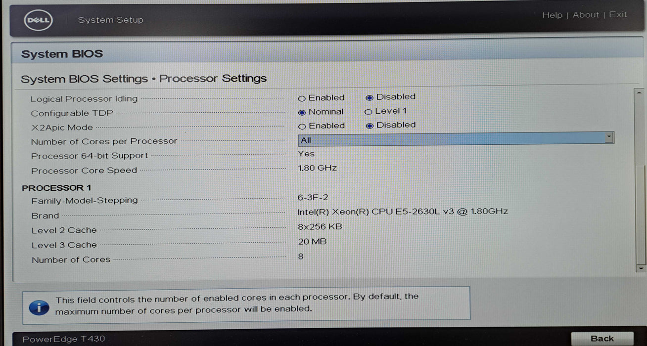 Dell PowerEdge T430 8x 3.5"| 1x Xeon E5-2630L v3 CPU, 16GB DDR4, H730 *READ )