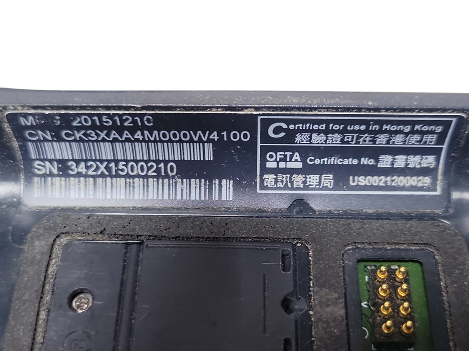 Lot of 3x Intermec CK3X CK3XAA4M000W4100 Handheld barcode scanner, READ _