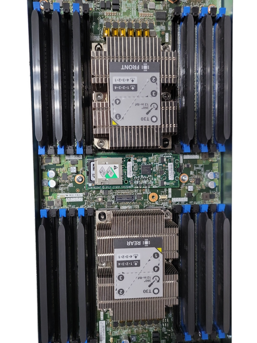 Cisco UCSB-B200-M5 Server Blade with 2x Xeon Gold 6134 CPUS, No RAM, SEE _