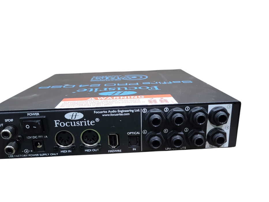 Focusrite Saffire pro 24 Dsp
