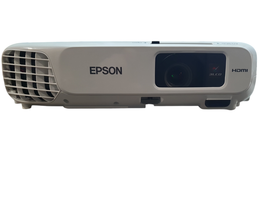 EPSON EX3220 HDMI Projector Lamp Hours: 53 w/ Remote, Bag + Cables