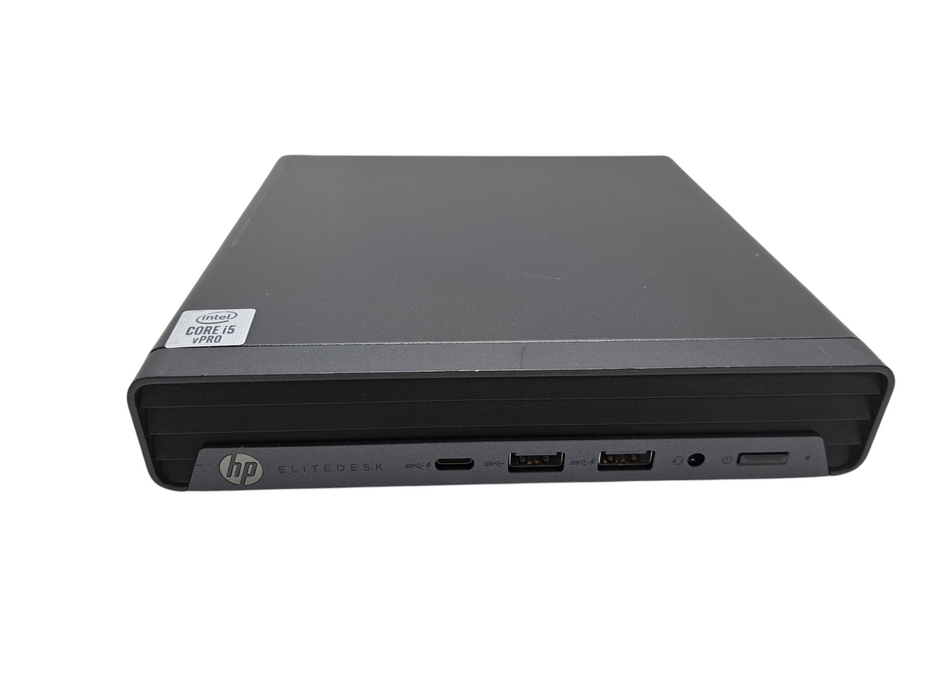 HP EliteDesk 800 G6 Mini | i5-10500T @2.30GHz, 16GB DDR4, 256GB NVMe, Wi-Fi )