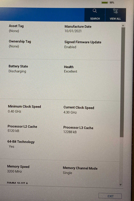 Dell Latitude 5520 Core i7-1185G7@3.00GHz vPRO 16GB RAM 256GB SSD  Lap200