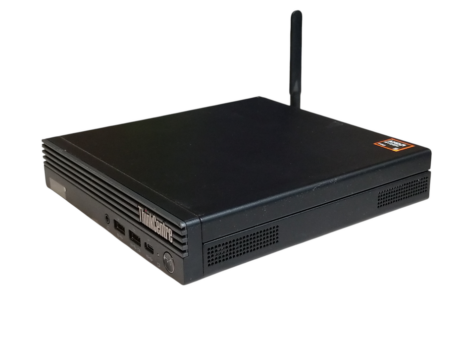 Lenovo ThinkCentre M75q Gen 5 USFF AMD Ryzen 3 Pro 8300GE CPU, 8GB DDR5 RAM