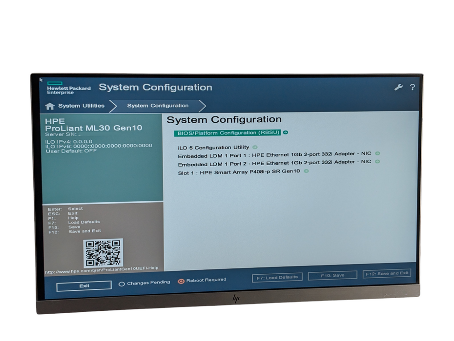HPE ProLiant Ml30 Gen10 Intel Xeon E-2124 32GB RAM | P408i-p RAID  -