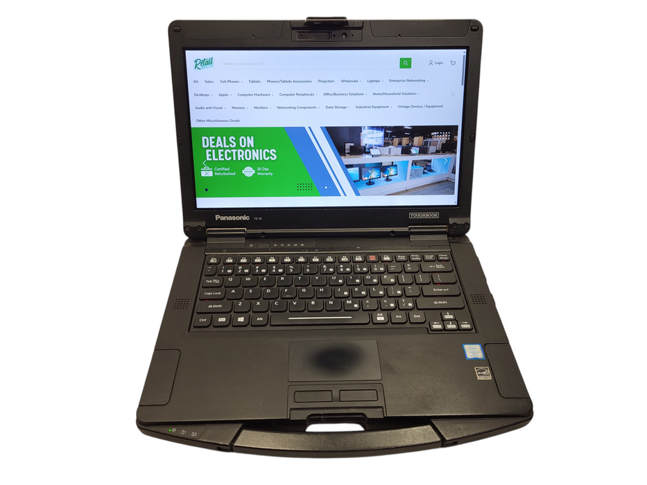 Panasonic ToughBook FZ-55 Touch i5-8365U 16GB RAM 1TB+256GB SSDs 13560HRS  $ Lap200