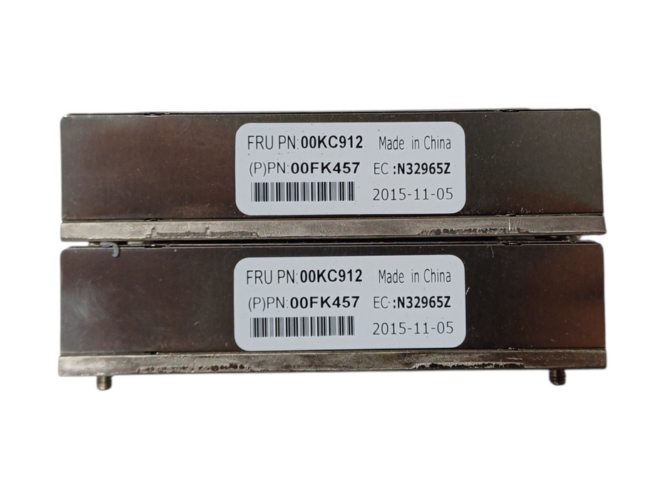 Lot of 2x Lenovo SystemX x3650 M5 Value Heatsink 00KA912 / 00FK457