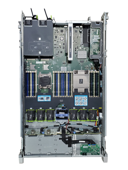 Cisco BE7000M UCS C220 M4 Intel Xeon E5-2630 v3 @2.40GHz 32GB Ram/ No HDD