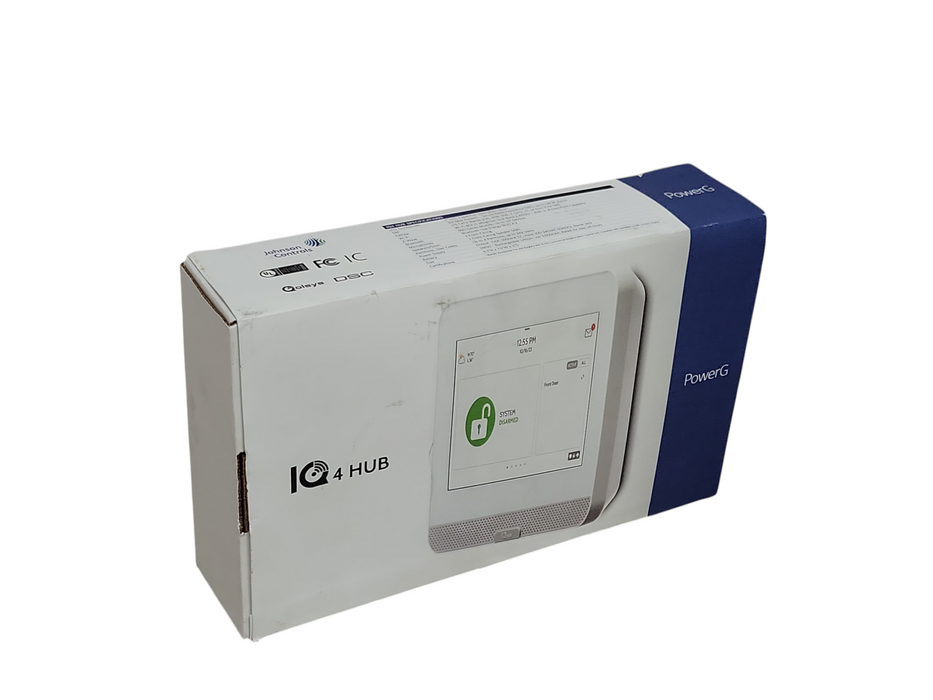 Qolsys IQ Panel4 PowerG Touchscreen Alarm System screen only, READ _