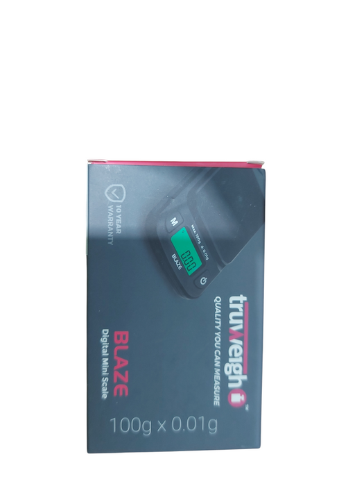 Lot 9x Truweigh Blaze Digital Mini Scale 100g X 0.01g (Black)