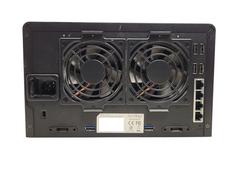 Synology DS1513+ DiskStation 5-Bay NAS Server w/ 5x 4TB HDD $