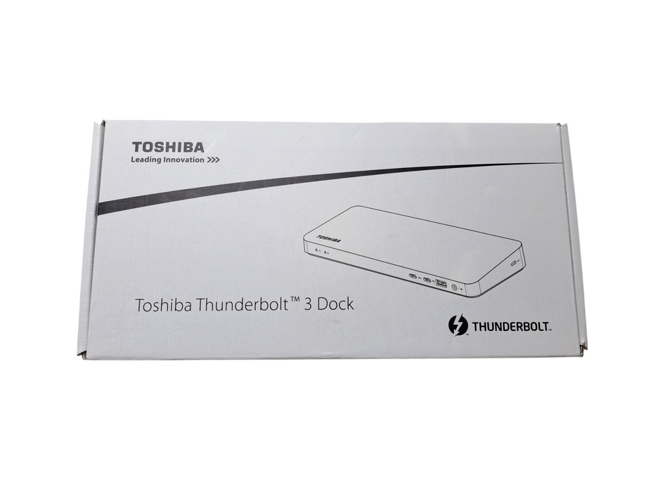 Toshiba Thunderbolt 3 Docking Station - PA5281U-2PRP w/ Power Adapter & Cable Q