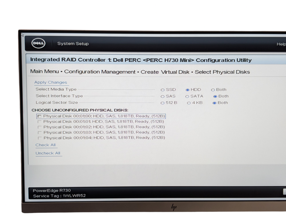 DELL PowerEdge R730 2x Intel Xeon E5-2640 v3 64GB RAM 5x 2TB HDDs  -