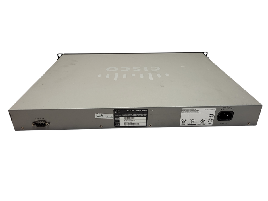 Cisco | SG500-52MP | 52-Port Gigabit Poe+ Stackable Managed Switch Q$