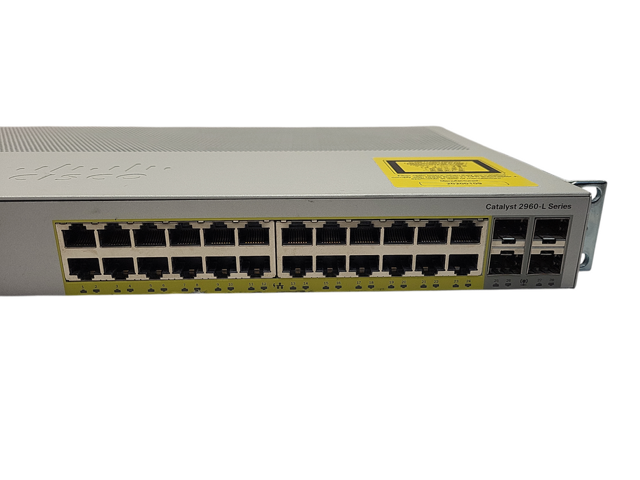 Cisco WS-C2960L-24PS-LL V01 | 24-Port Gigabit PoE+ Silent Managed Switch $