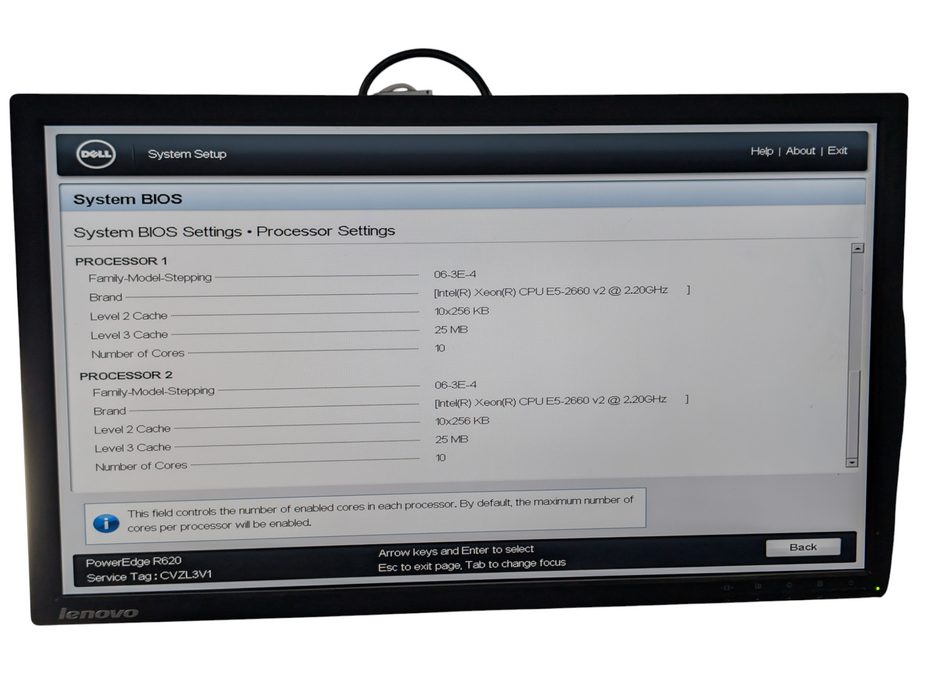 DELL PowerEdge R620 2x Intel Xeon E5-2660 v2 128GB RAM  -